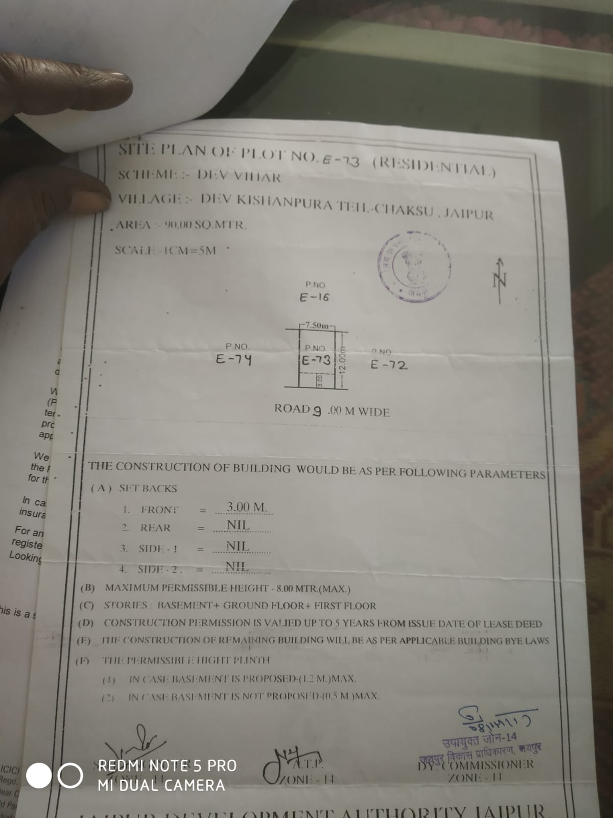 Dev vihar E 73 JDA Chandlai