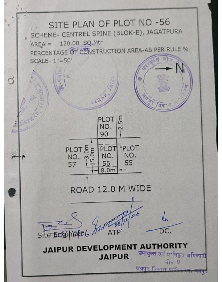 Centerl spine block e  jagatpura