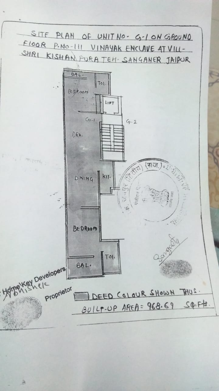 Vinayak enclave flat at Ramnagaria jagatpura