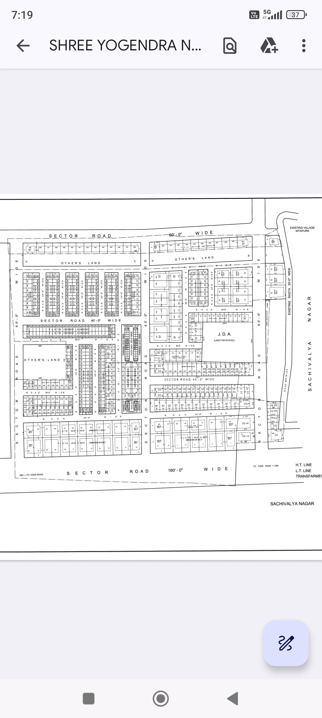 Yogendra nagar near sachiwalay nagar jda patta
